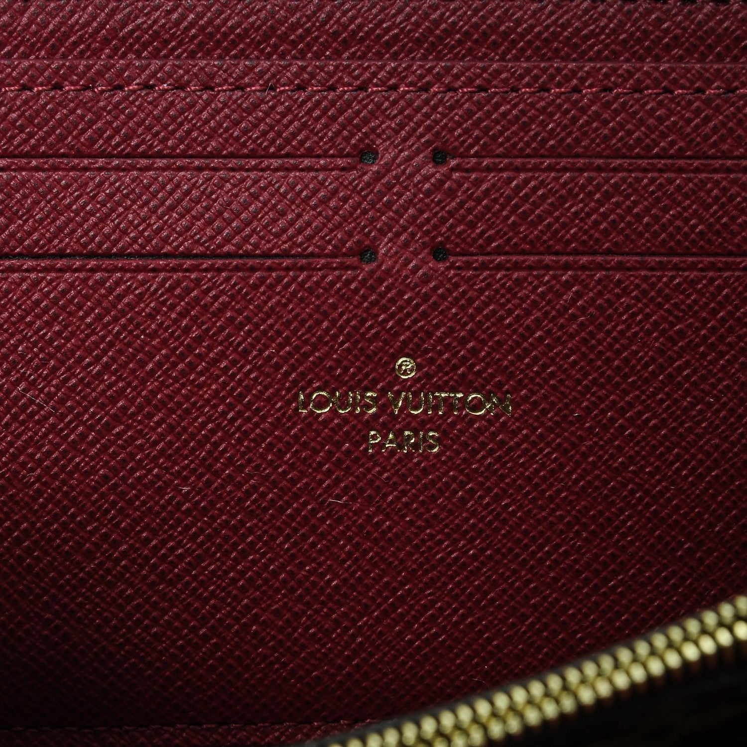 Louis Vuitton Monogram Clemence Wallet Fuchsia 6 of 7