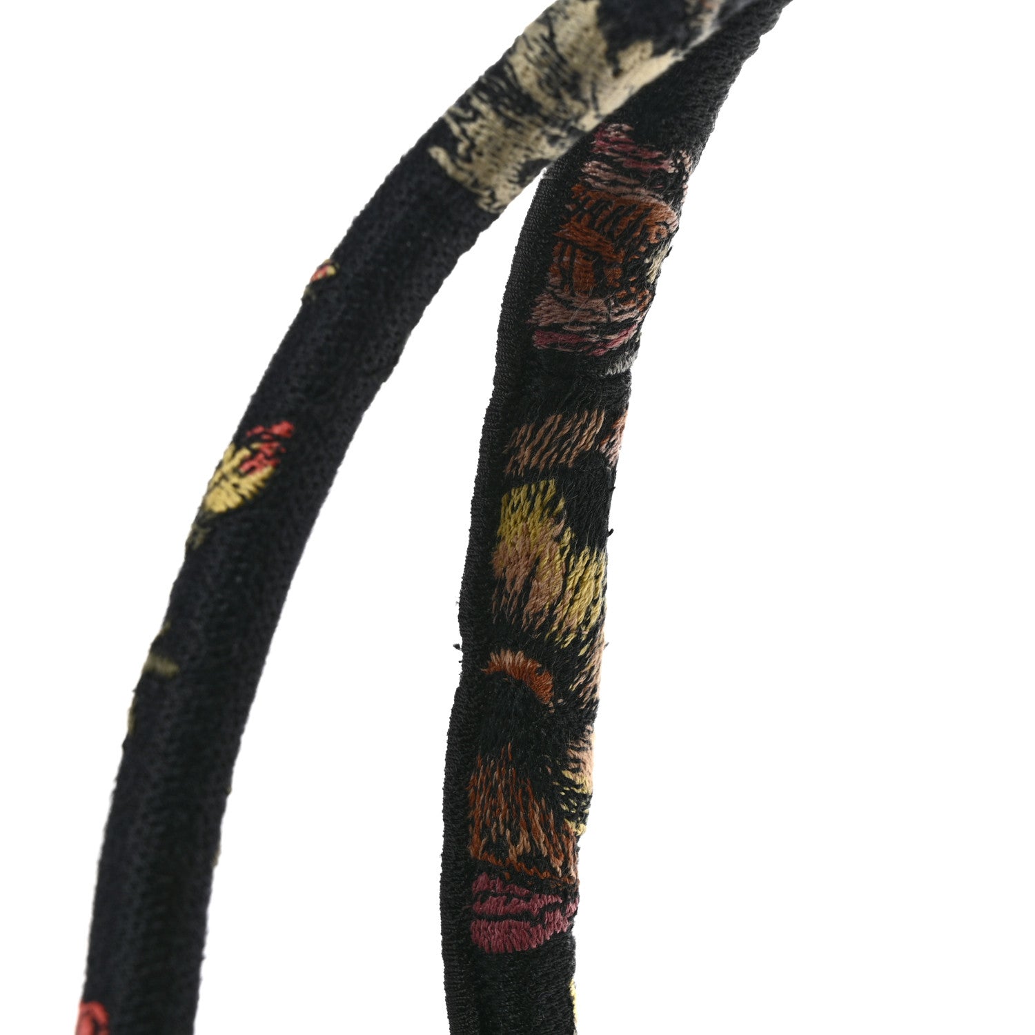 Christian Dior Canvas Jardin Botanique Embroidered Large Book Tote Black Multicolor 13 of 14