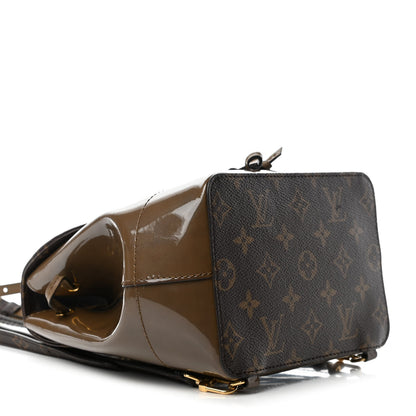 Louis Vuitton Patent Monogram Hot Springs Backpack Vert Bronze 3 of 4