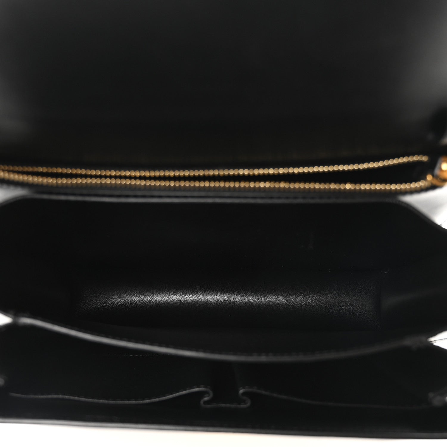Celine Box Calfskin Medium Classic Box Flap Bag Black 5 of 10