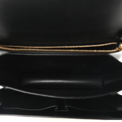 Celine Box Calfskin Medium Classic Box Flap Bag Black 5 of 10