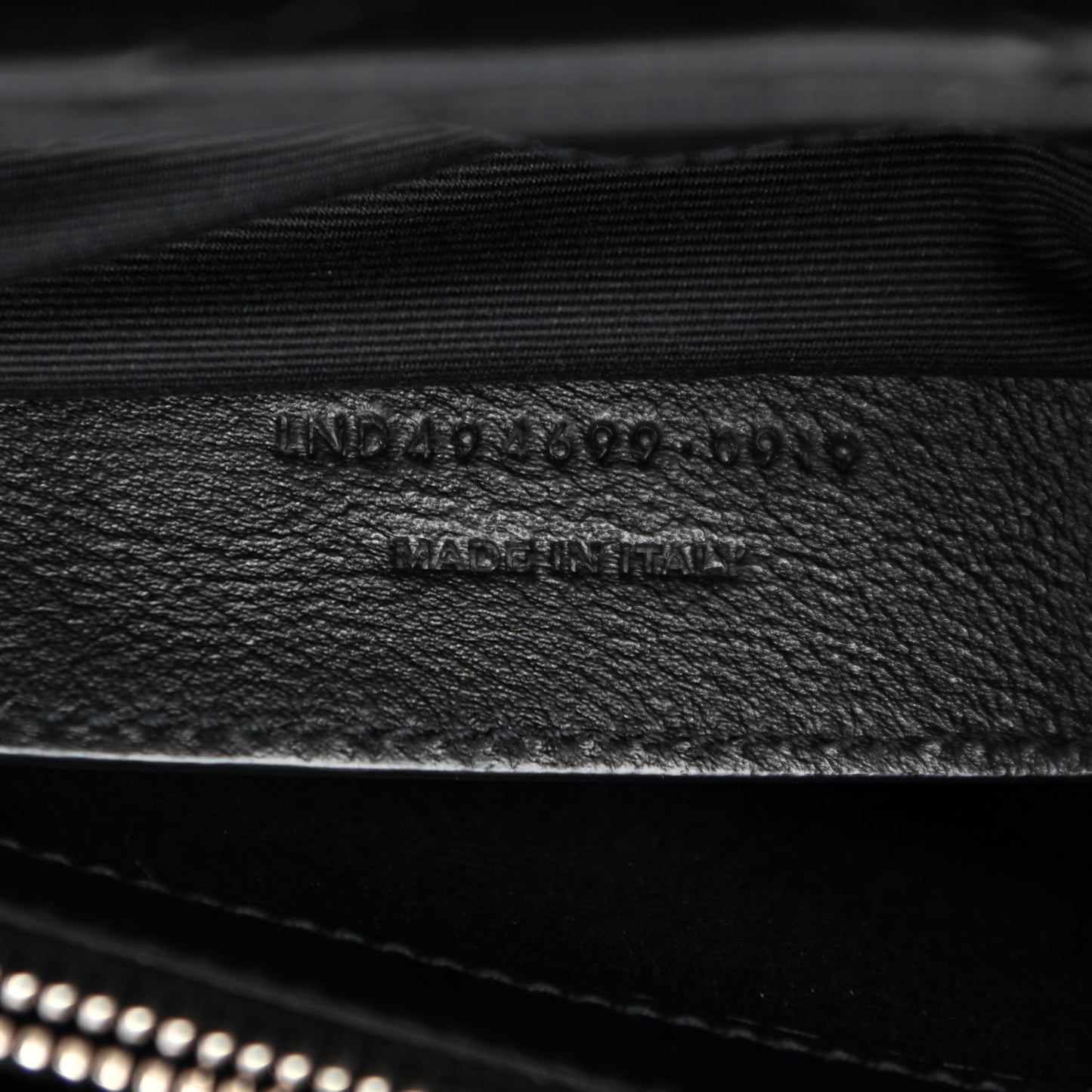 Calfskin Y Quilted Monogram Small Loulou Chain Satchel Black