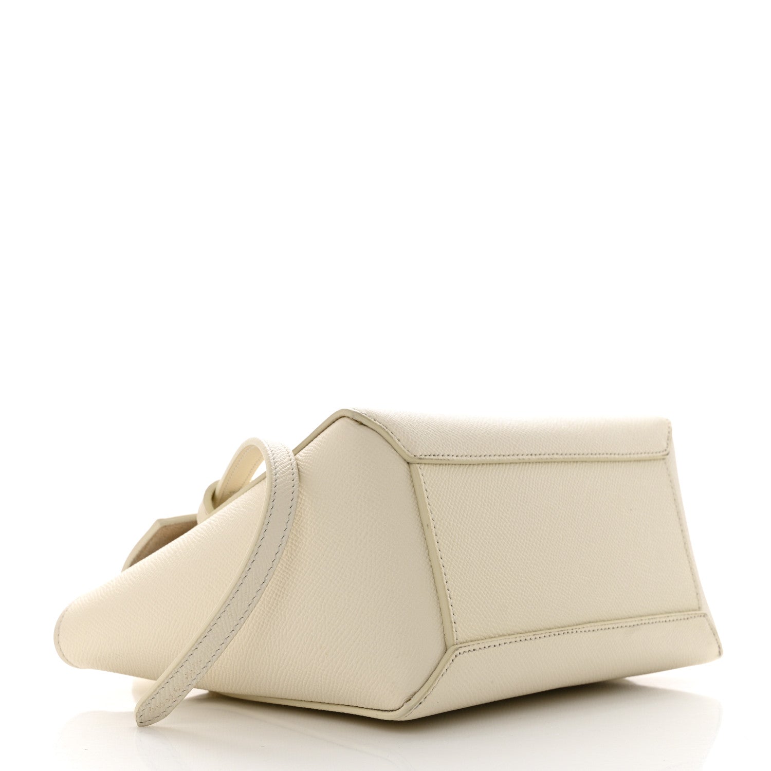 Celine Grained Calfskin Nano Belt Bag Chalk 4 of 15