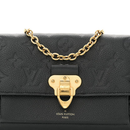 Louis Vuitton Empreinte Vavin Chain Wallet Black 7 of 10