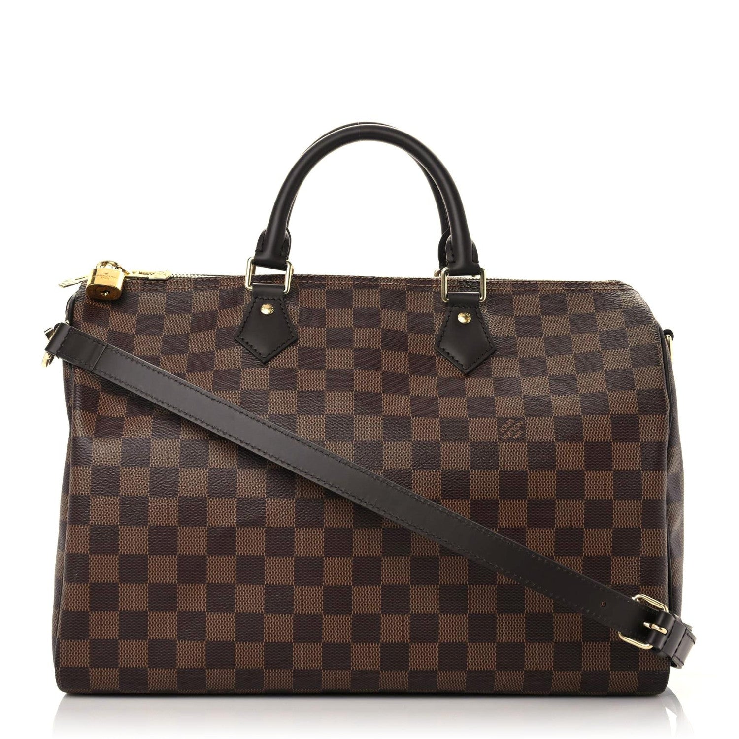 Louis Vuitton Damier Ebene Speedy Bandouliere 35 1 of 13
