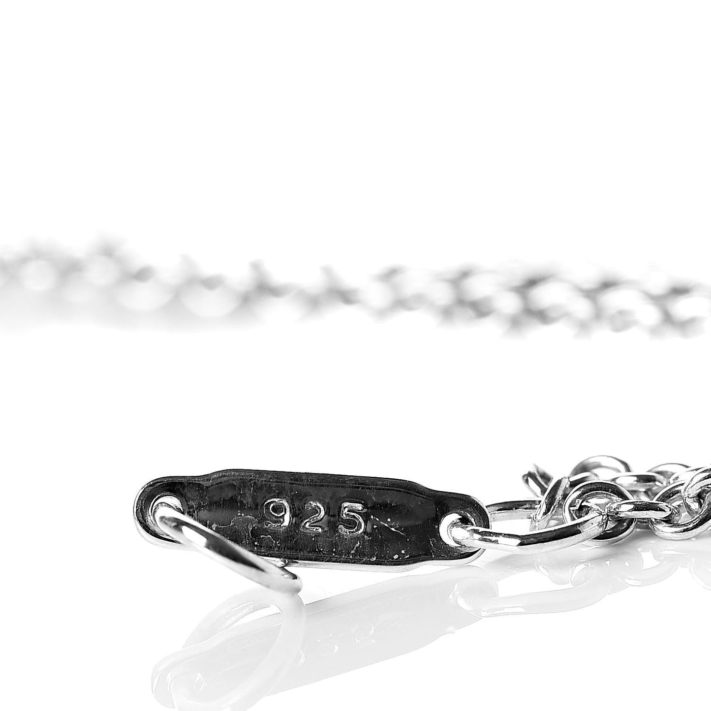Sterling Silver Figure 8 Pendant Necklace