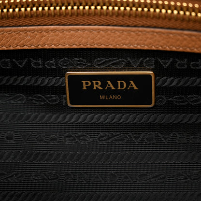 Prada Vitello Phenix Bauletto Caramel 6 of 16