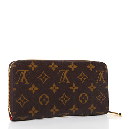 Louis Vuitton Monogram Zippy Wallet Coquelicot 3 of 7
