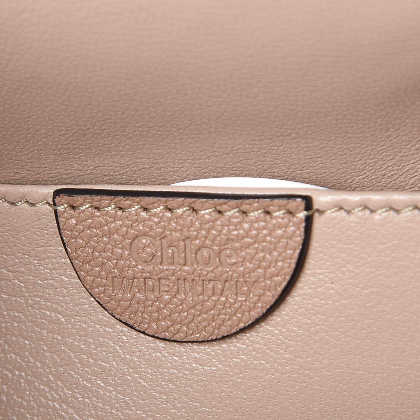Goatskin Medium Elsie Shoulder Bag Biscotti Beige
