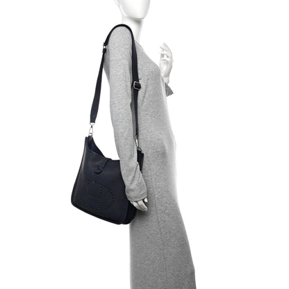 Hermes Taurillon Clemence Evelyne III PM Caban 2 of 10