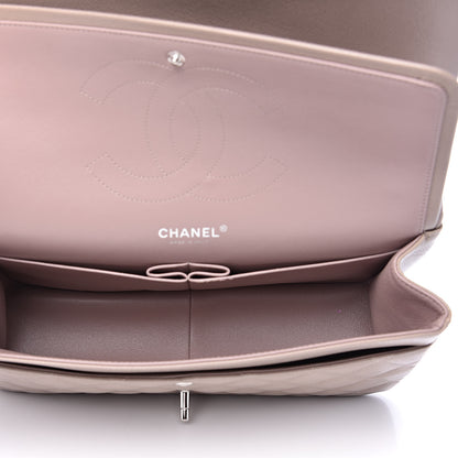 Chanel Caviar Quilted Jumbo Double Flap Taupe 7 of 10