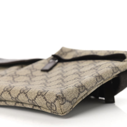 Gucci GG Plus Monogram Double Pocket Belt Bag Dark Brown 12 of 12