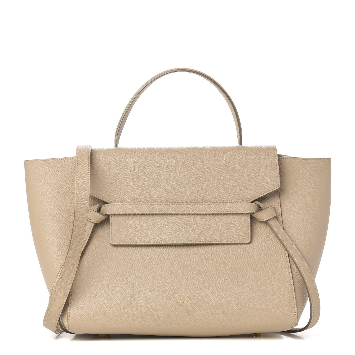 Celine Grained Calfskin Mini Belt Bag Light Taupe 1 of 9