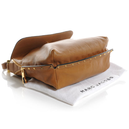 Marc Jacobs Lambskin Paradise Baxter Messenger Light Brown 4 of 10