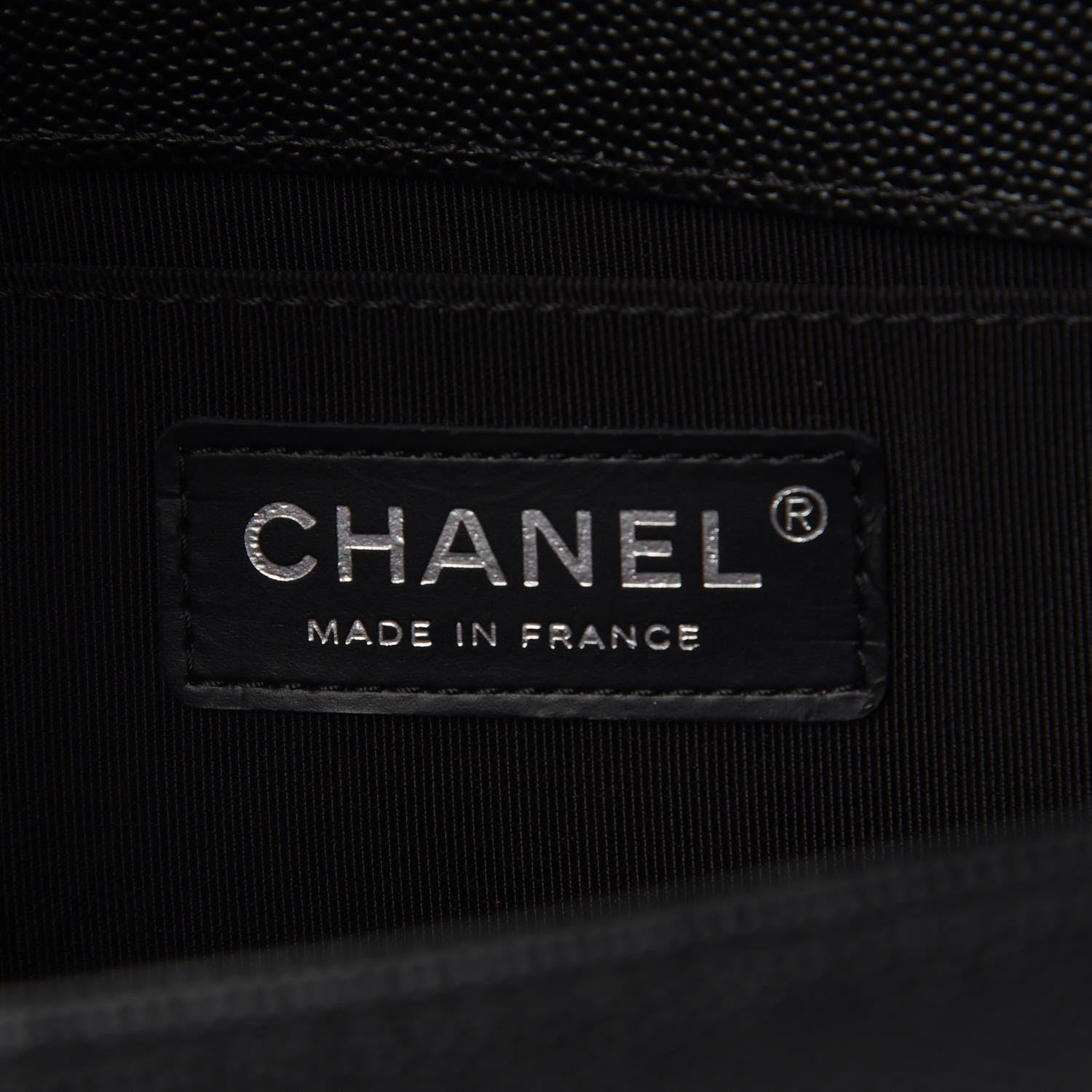 Chanel Caviar Quilted Medium Boy Flap Black 6 of 7
