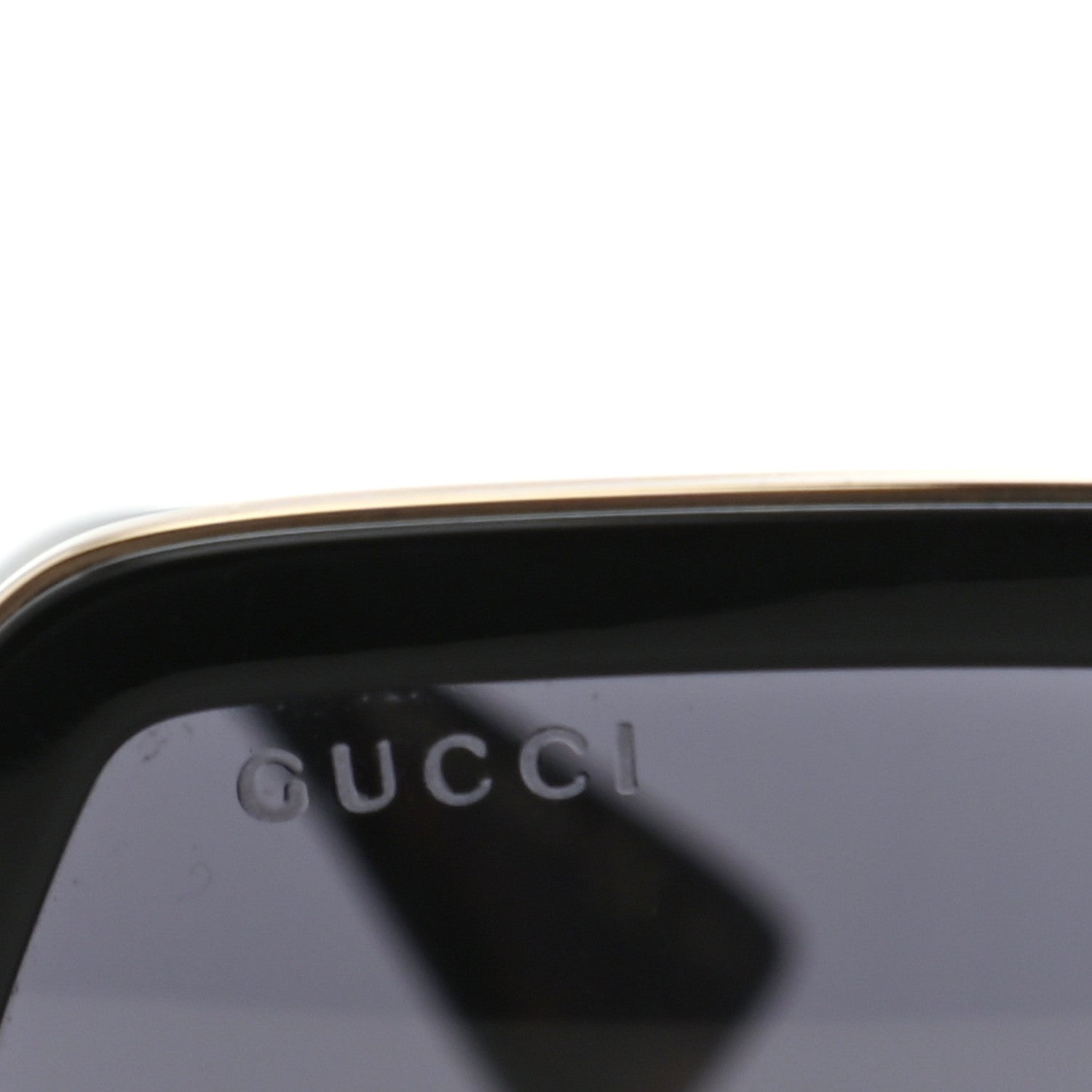 Gucci Acetate Oversize Square Frame GG0106S Sunglasses Black 8 of 8