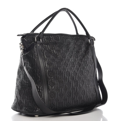 Louis Vuitton Monogram Lambskin Antheia Ixia MM Black 4 of 12