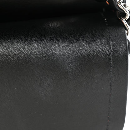 Chanel Lambskin Quilted Medium Double Flap Black 13 of 15