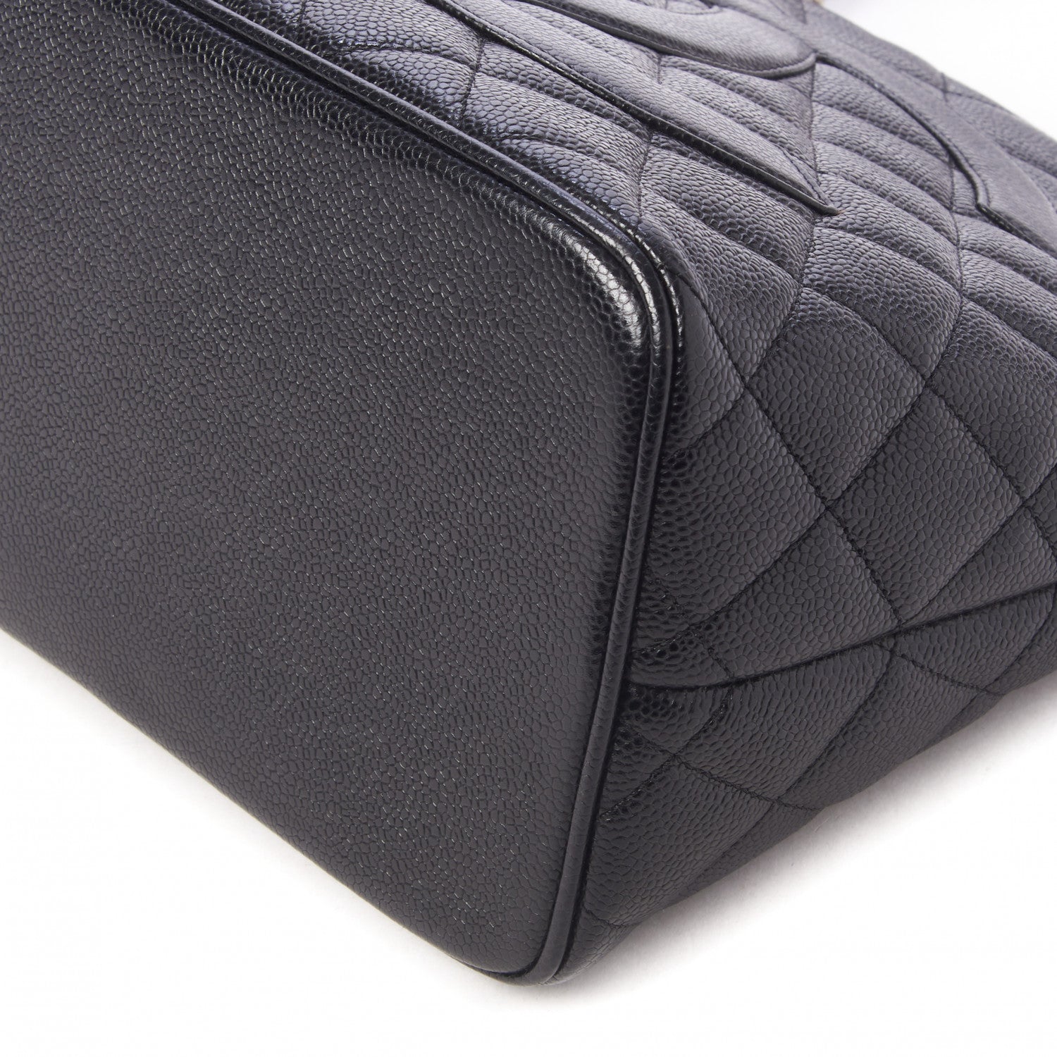 Chanel Caviar Quilted Medallion Tote Black 5 of 12
