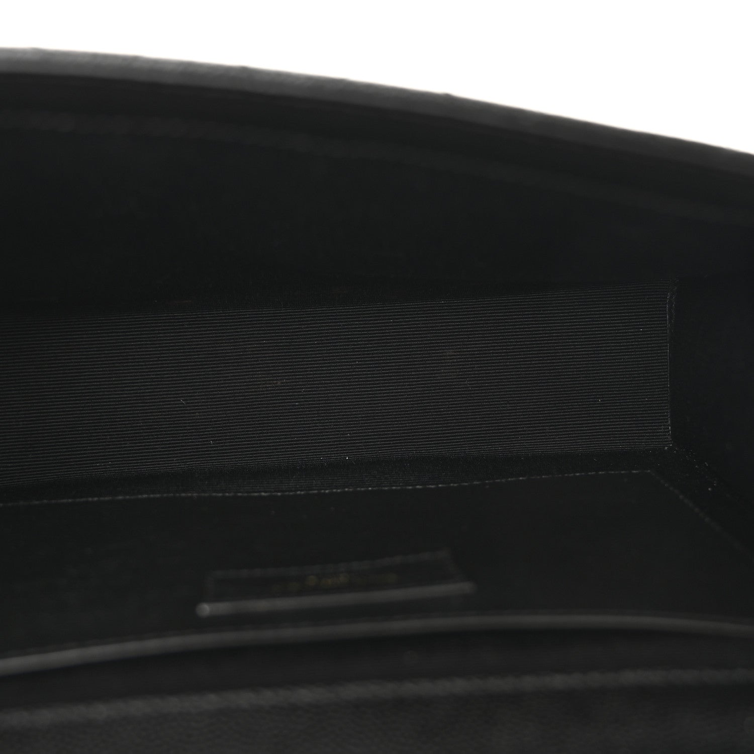 Saint Laurent Grain De Poudre Textured Mixed Matelasse Triquilt Medium Monogram Satchel Black 5 of 11