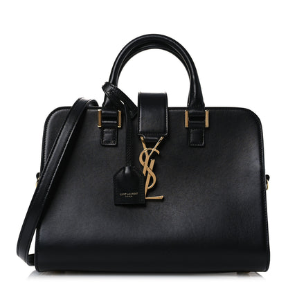 Saint Laurent Calfskin Monogram Baby Cabas Black 1 of 14