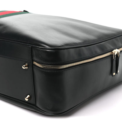 Gucci Calfskin Web Suitcase Black 7 of 7