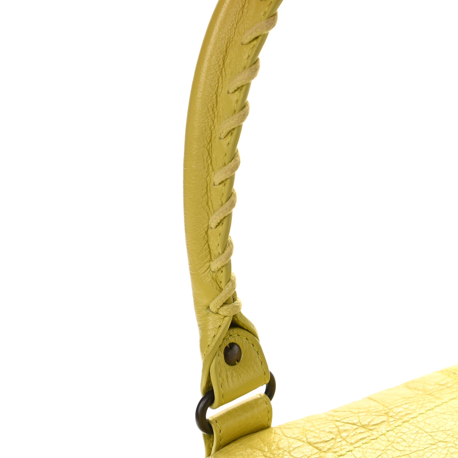Balenciaga Agneau Classic Hardware Work Jaune Poussin 8 of 8