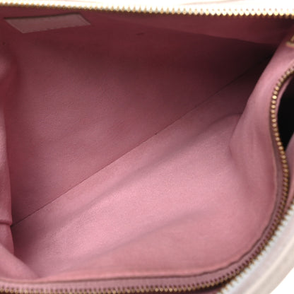 Louis Vuitton Lambskin Embossed Monogram LV Garden Coussin PM Cream 4 of 9