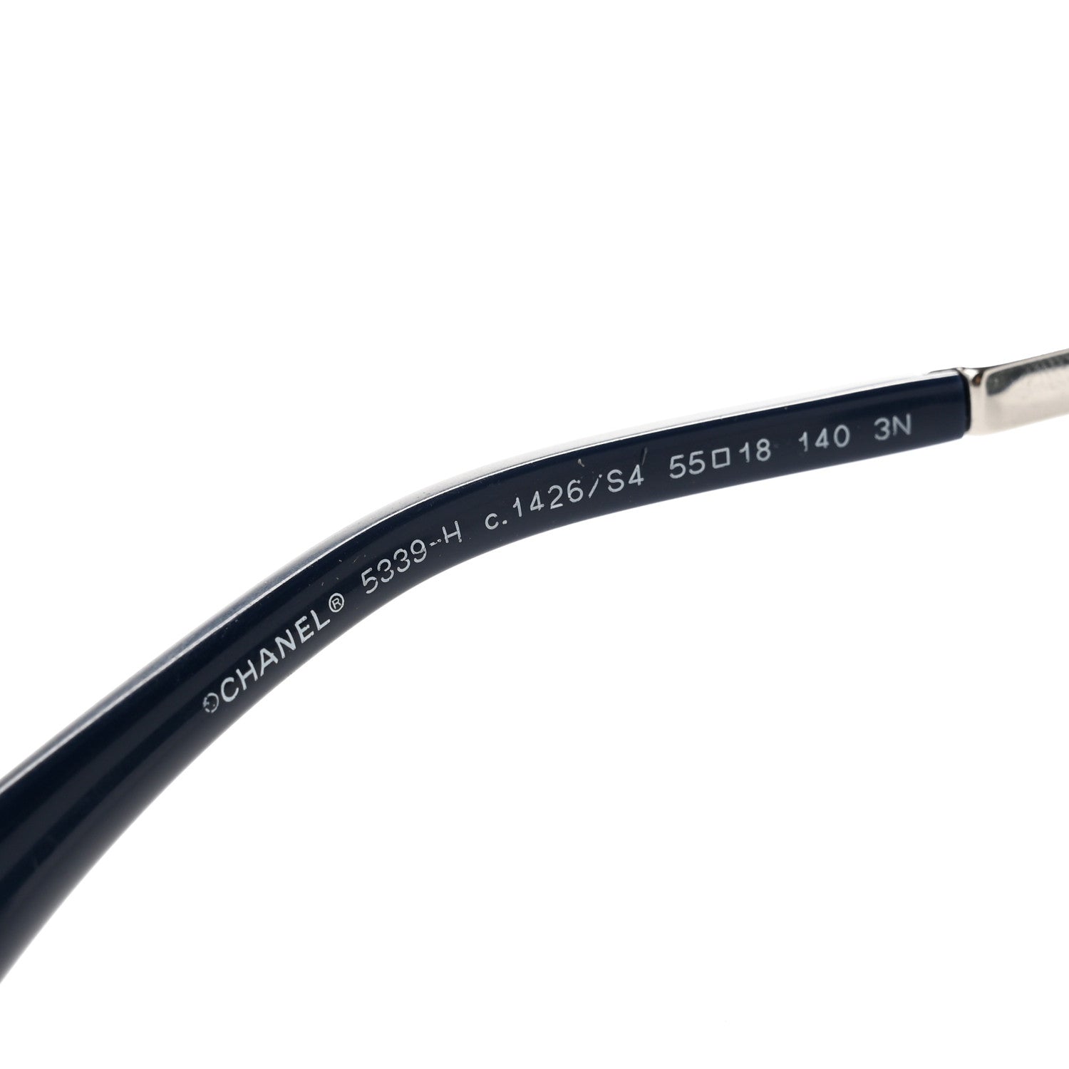 Chanel Pearl Sunglasses 5339-H Navy 5 of 6