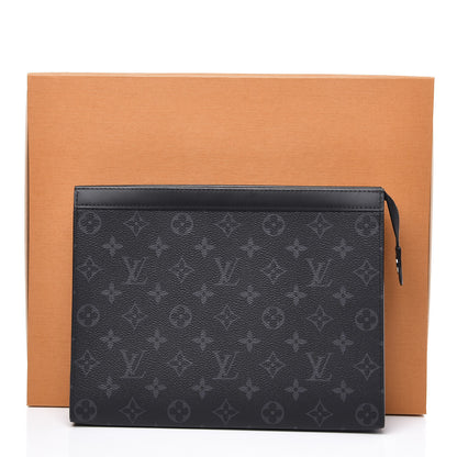 Louis Vuitton Monogram Eclipse Pochette Voyage MM 10 of 10