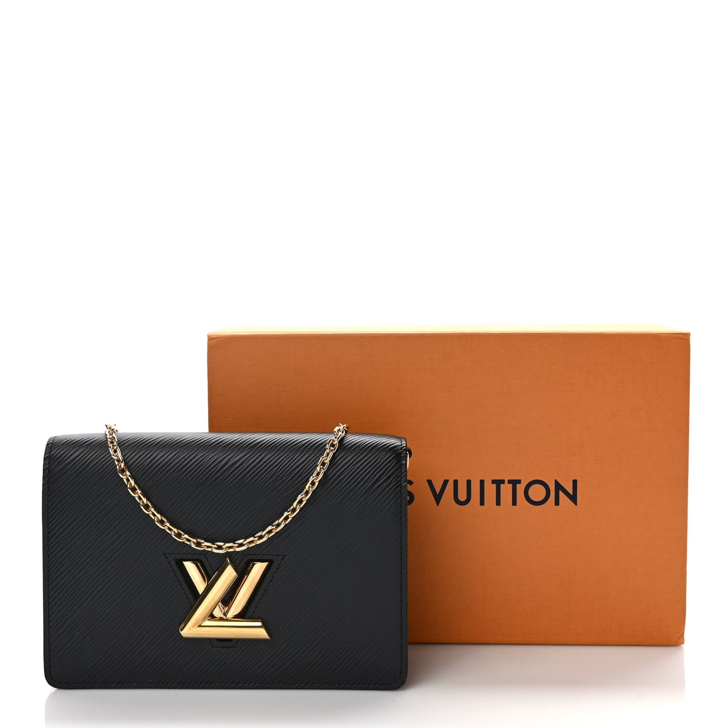 Louis Vuitton Epi Twist Belt Chain Wallet Black 9 of 9