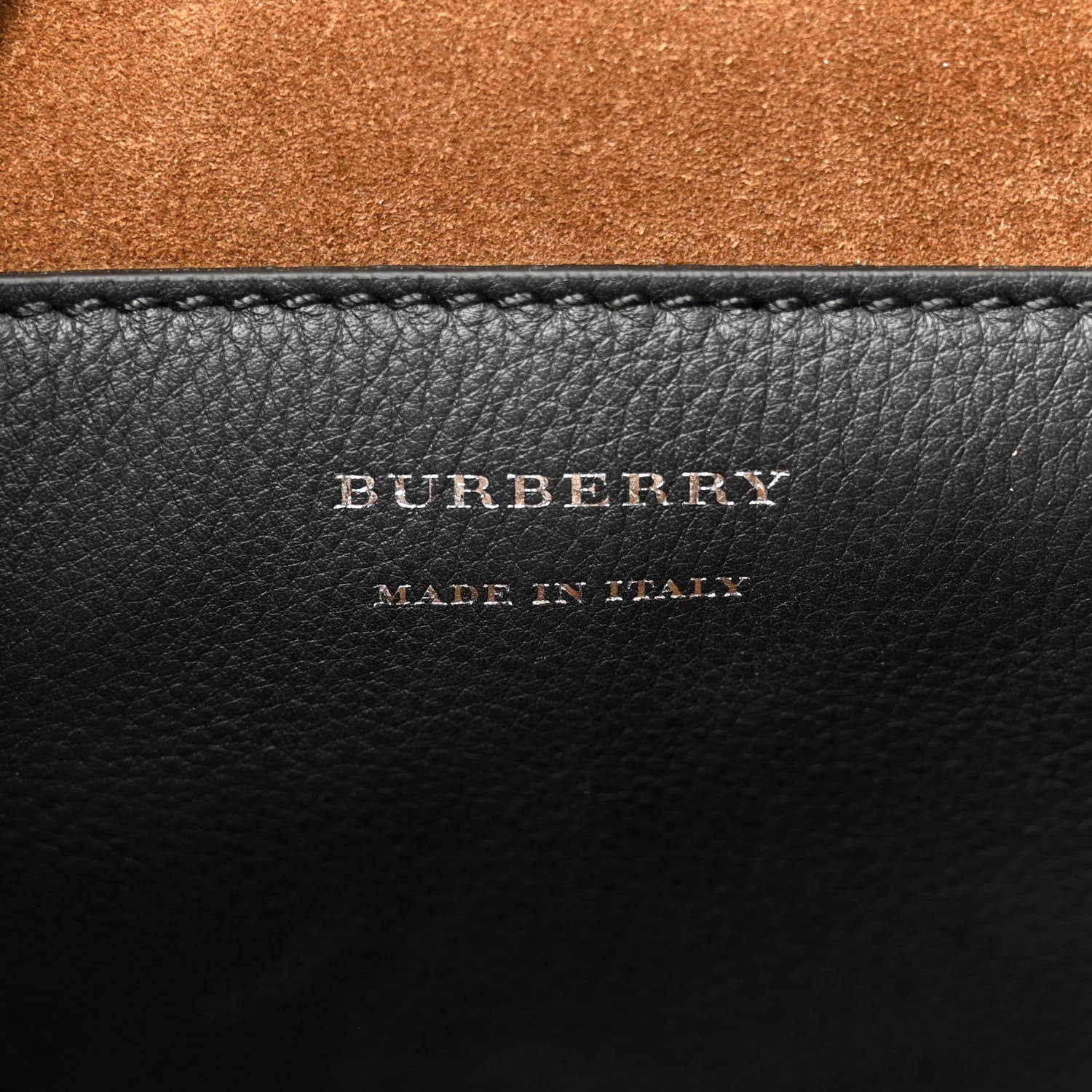 Burberry Calfskin Grommet Detail Backpack Black 6 of 10