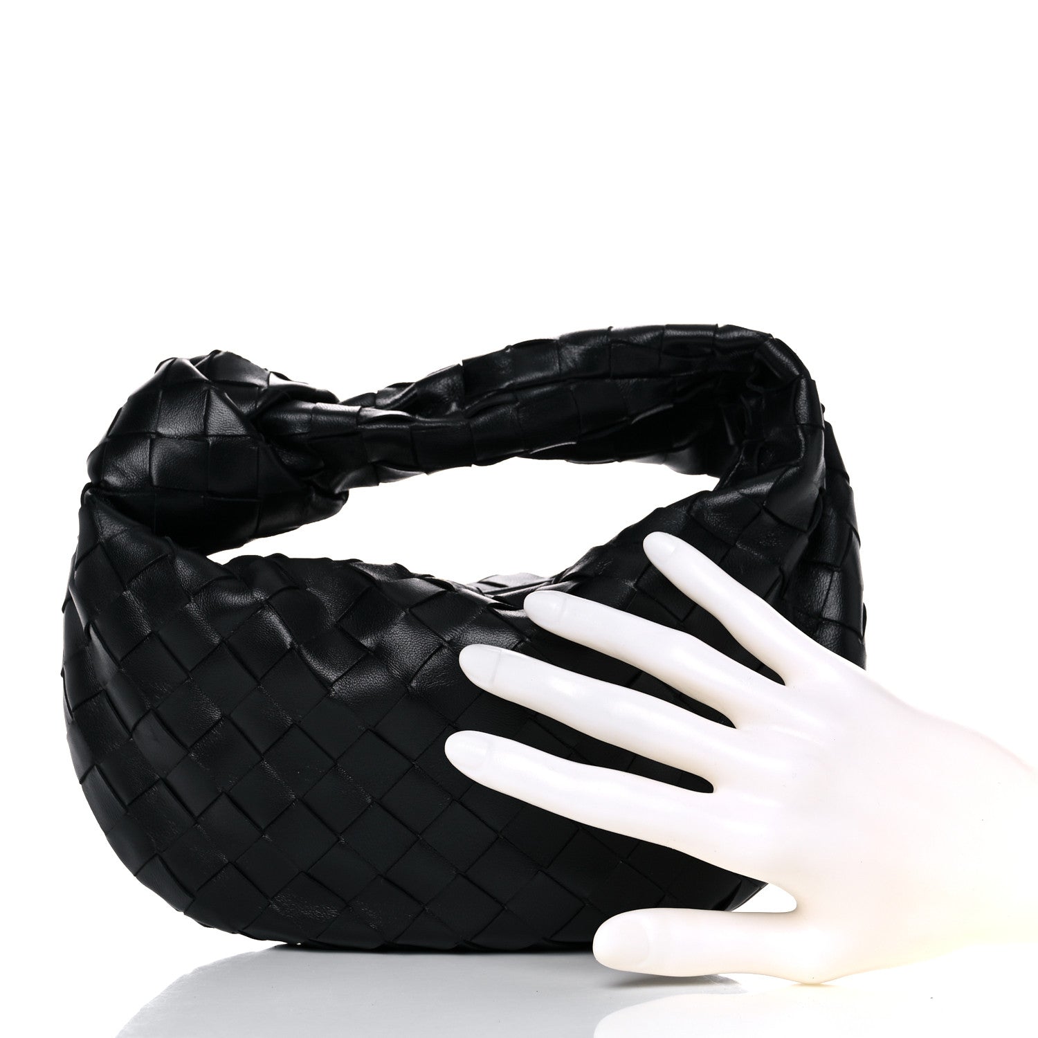 Bottega Veneta Nappa Intrecciato Mini Jodie Black 2 of 8