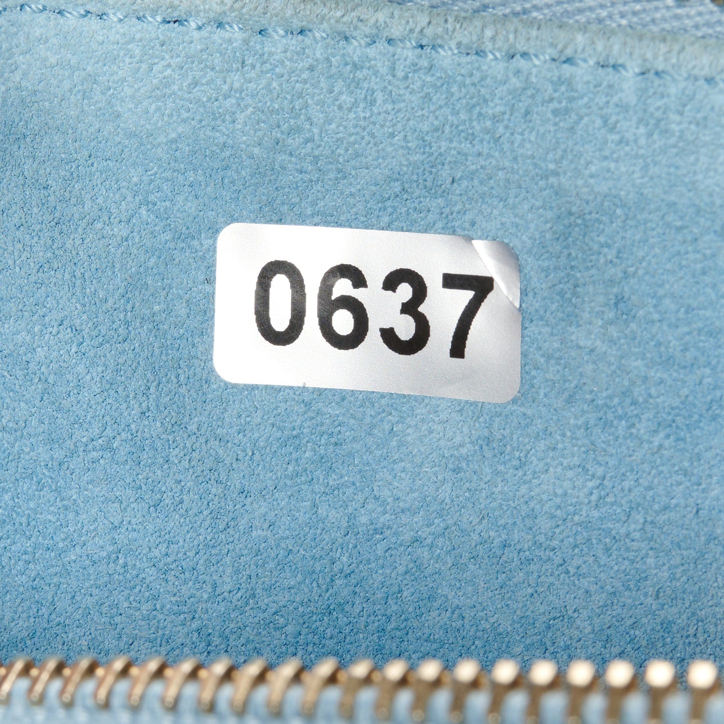 Calfskin Classic Baby Duffle Light Blue