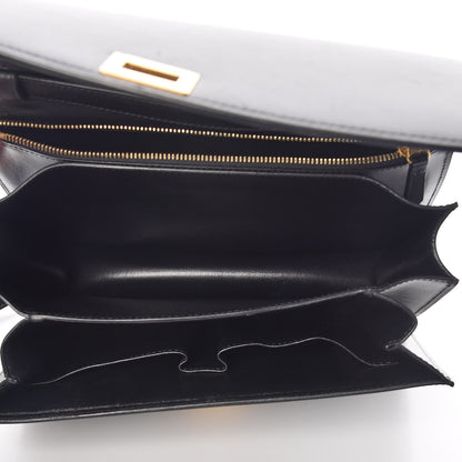 Celine Box Calfskin Medium Classic Box Flap Bag Black 7 of 11