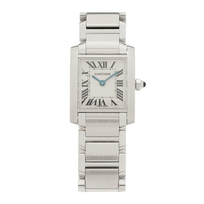 Cartier Stainless Steel 20mm Tank Francaise Quartz Watch 1 of 4
