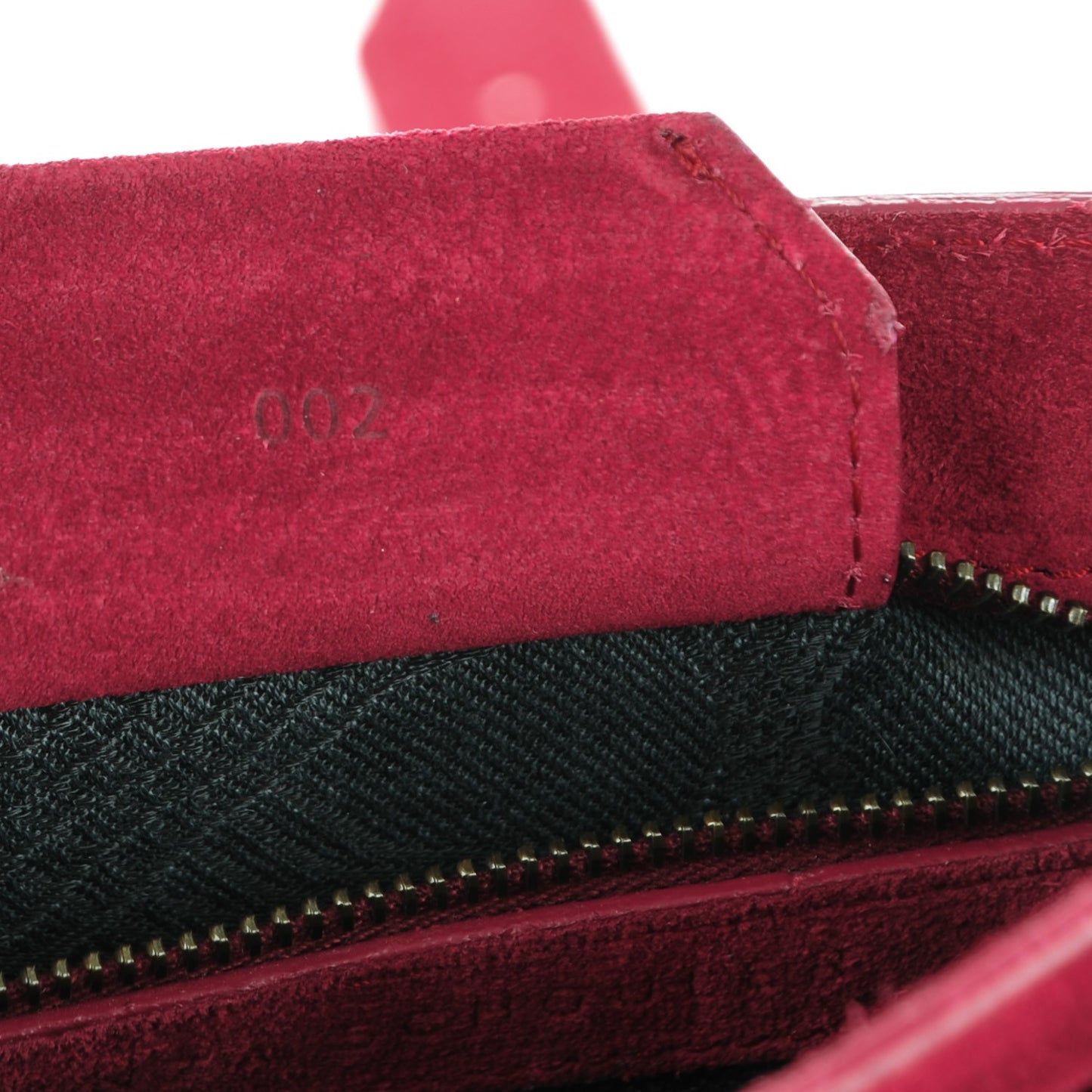 Suede PS1 Pouch Messenger Raspberry