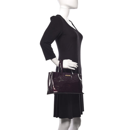 Louis Vuitton Vernis Wilshire PM Amarante 2 of 8