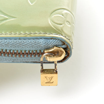 Louis Vuitton Vernis Zippy Coin Purse Baby Blue 13 of 13