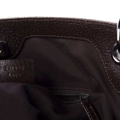 Gucci Monogram Medium Eclipse Shoulder Bag Dark Brown 9 of 10