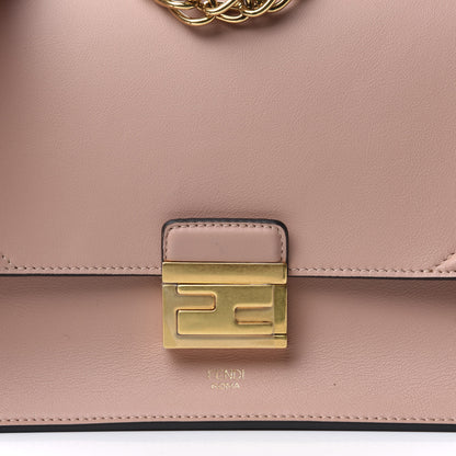 Fendi Vitello Grace Matte Kan U Shoulder Bag Rosa Bourbon 10 of 12