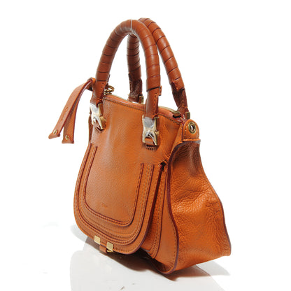 Chloe Calfskin Mini Marcie Satchel Indian Summer 9 of 11