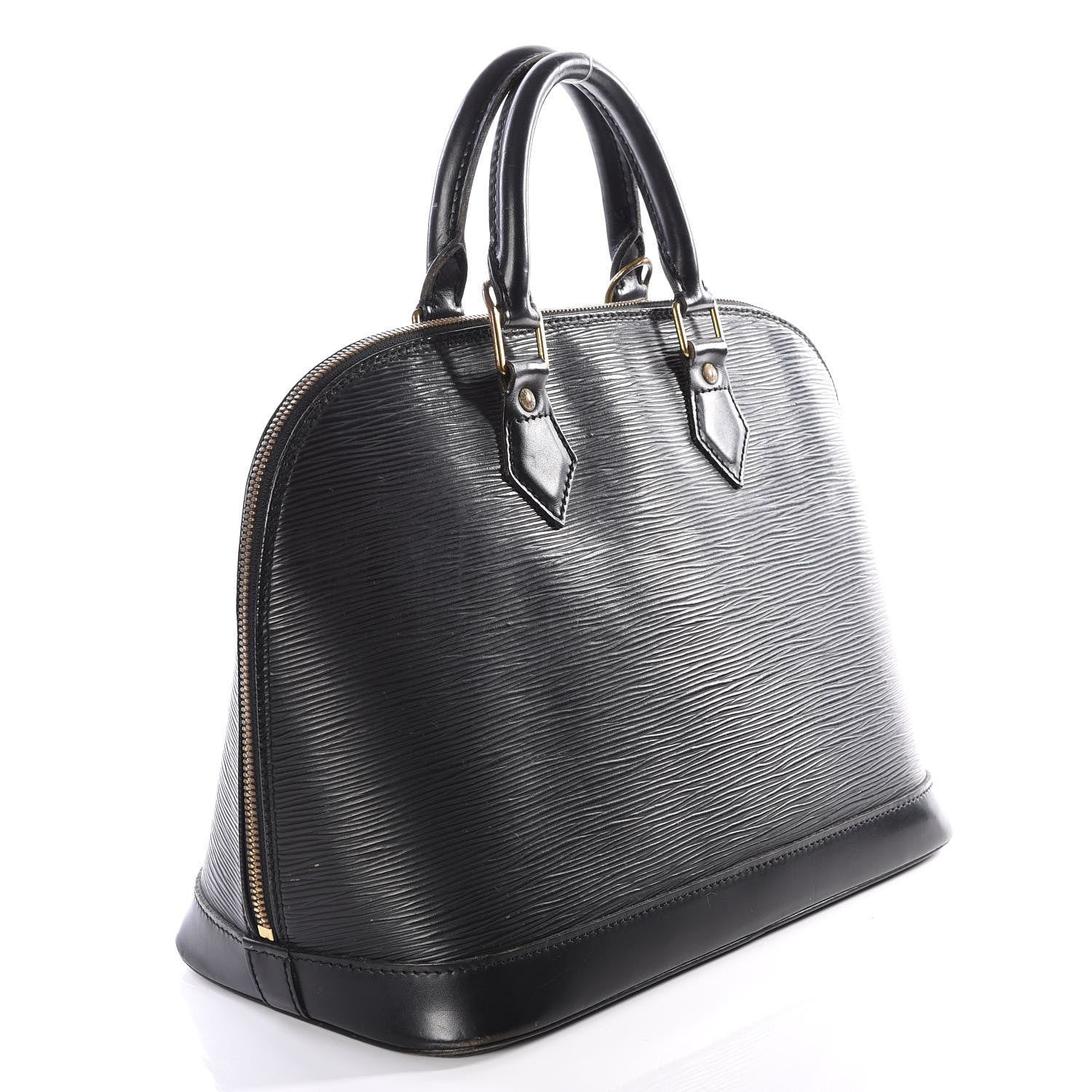 Louis Vuitton Epi Alma PM Black 2 of 14