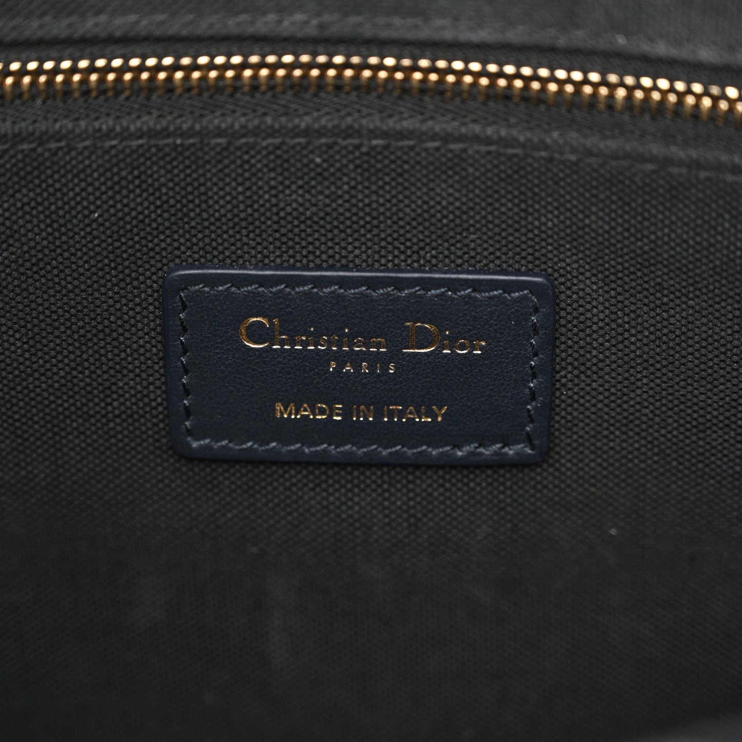 Oblique Calfskin Small Book Tote With Strap Blue Multicolor