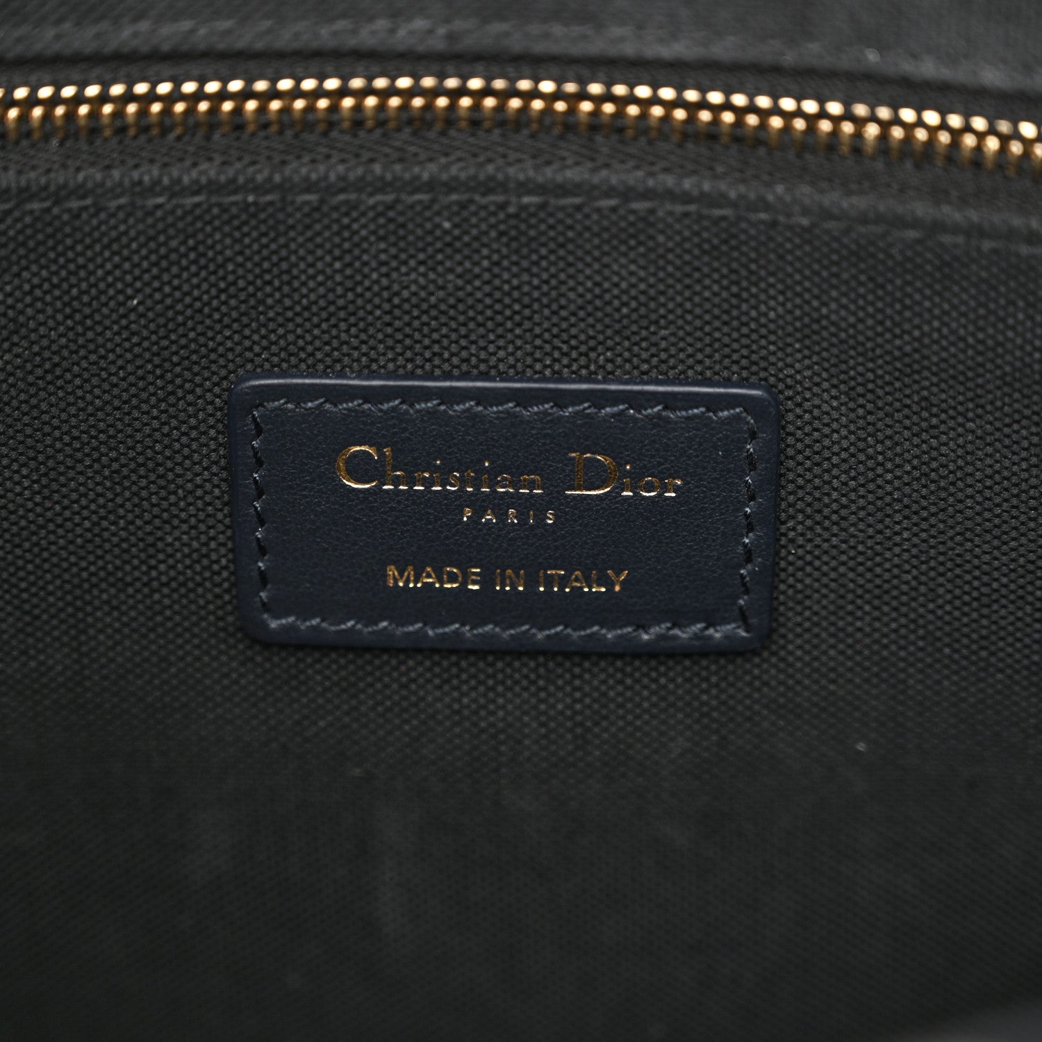Christian Dior Oblique Calfskin Small Book Tote With Strap Blue Multicolor 7 of 11