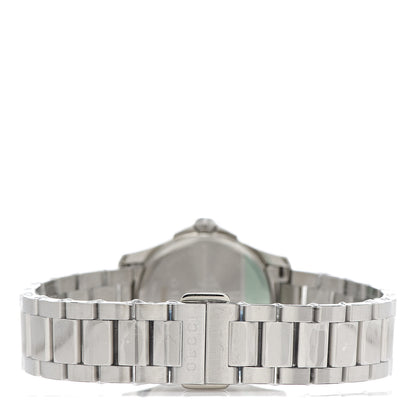 Gucci Stainless Steel 27mm G-Timeless Charm Quartz Watch Black 4 of 7