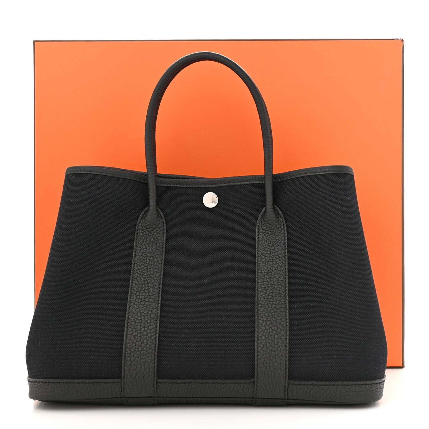 Toile Negonda Garden Party Tote 30 TPM Black