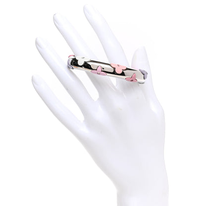Louis Vuitton Resin Daily Monogram Bracelet M Silver Pink 2 of 5
