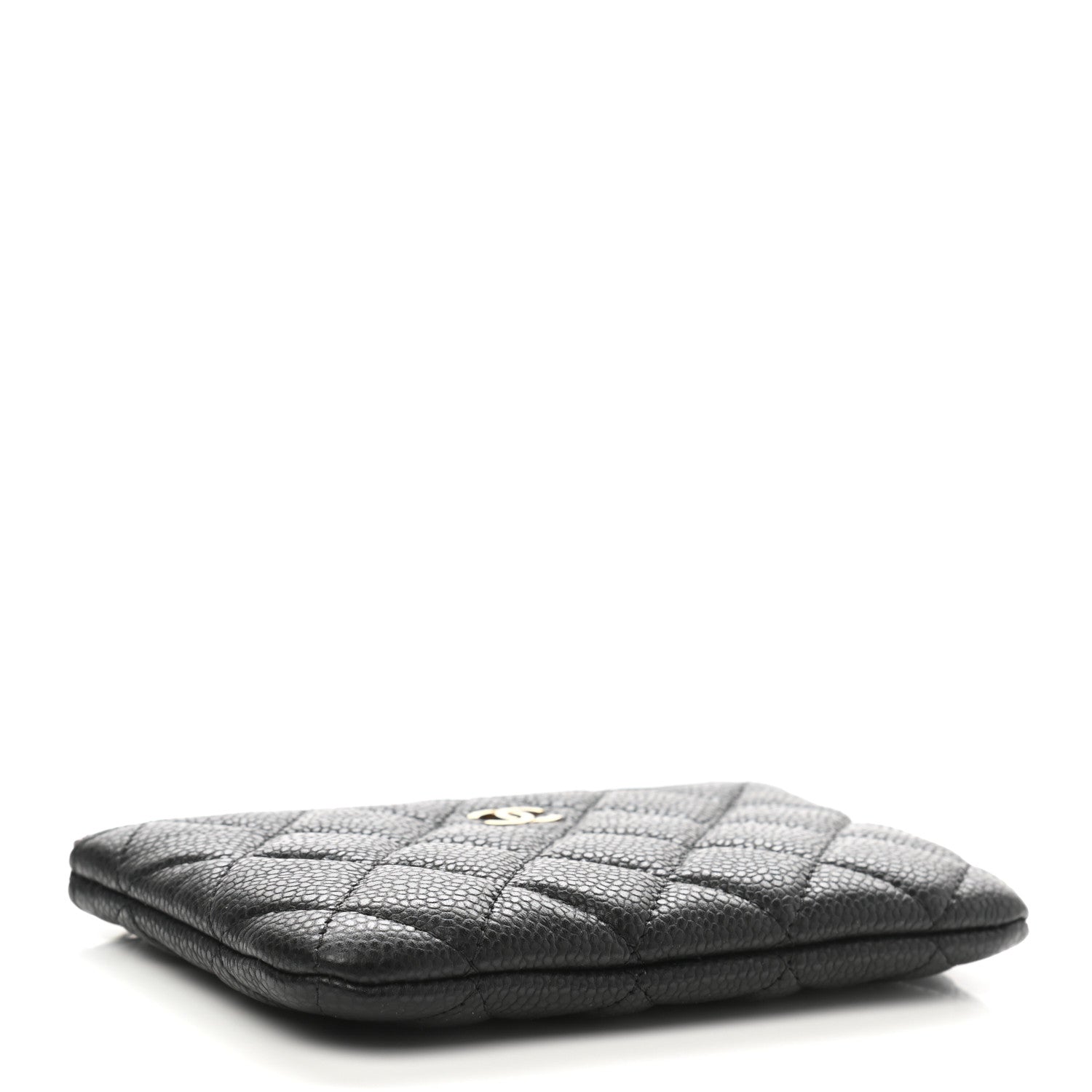 Chanel Caviar Quilted Small Cosmetic Case Black 4 of 7