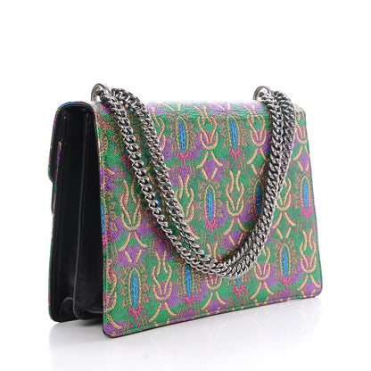 Gucci Brocade Crystal Embellished Medium Dionysus Shoulder Bag Multi 3 of 8